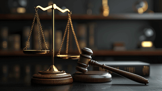 Stock image of scales